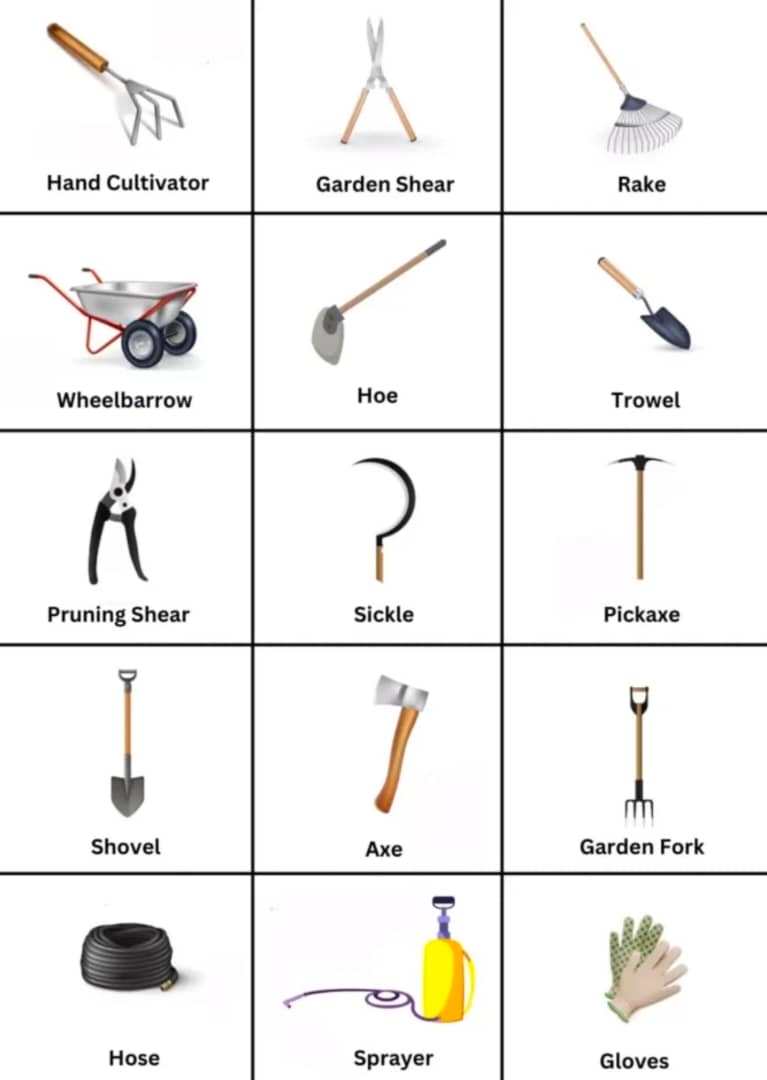 Agricultural Farming Tools